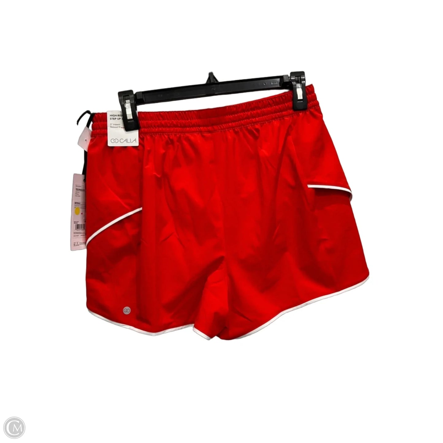 Athletic Shorts By Calia In Orange, Size: S