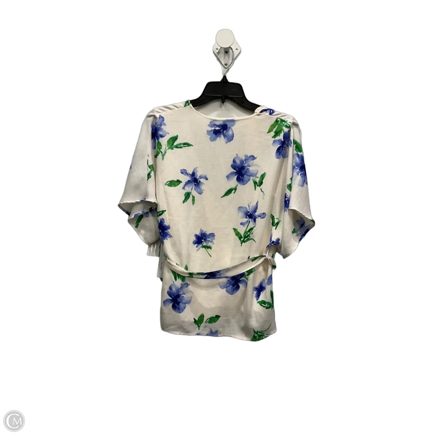 Top Short Sleeve By Collective Concepts In Floral Print, Size: M