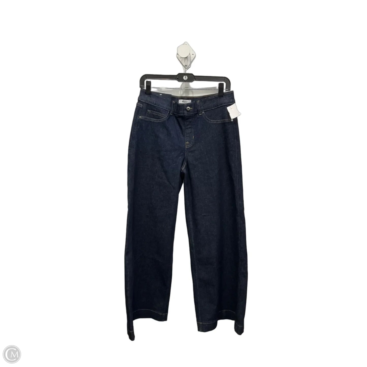 Jeans Wide Leg By Spanx In Blue Denim, Size: 12