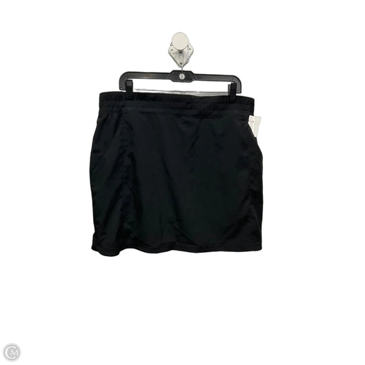Athletic Skort By Columbia In Black, Size: Xl