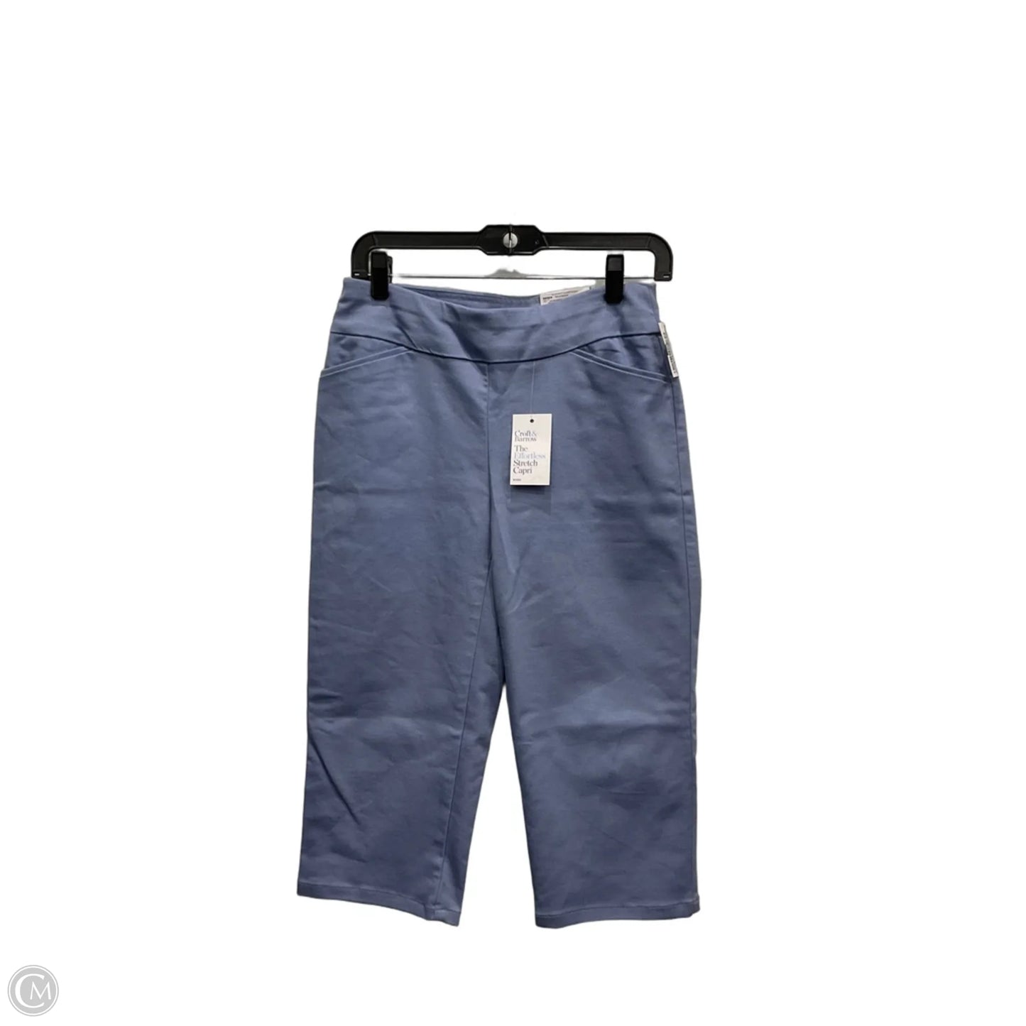 Capris By Croft And Barrow In Blue, Size: 4p
