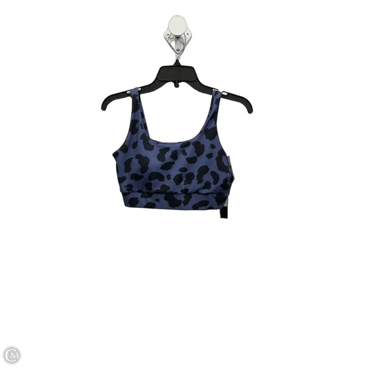 Athletic Shorts 2pc By Catherine Malandrino In Black & Blue, Size: L