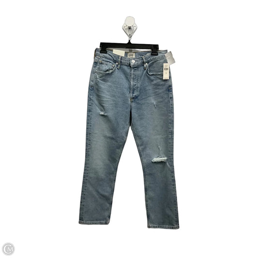 Jeans Straight By Citizens Of Humanity In Blue Denim, Size: 6
