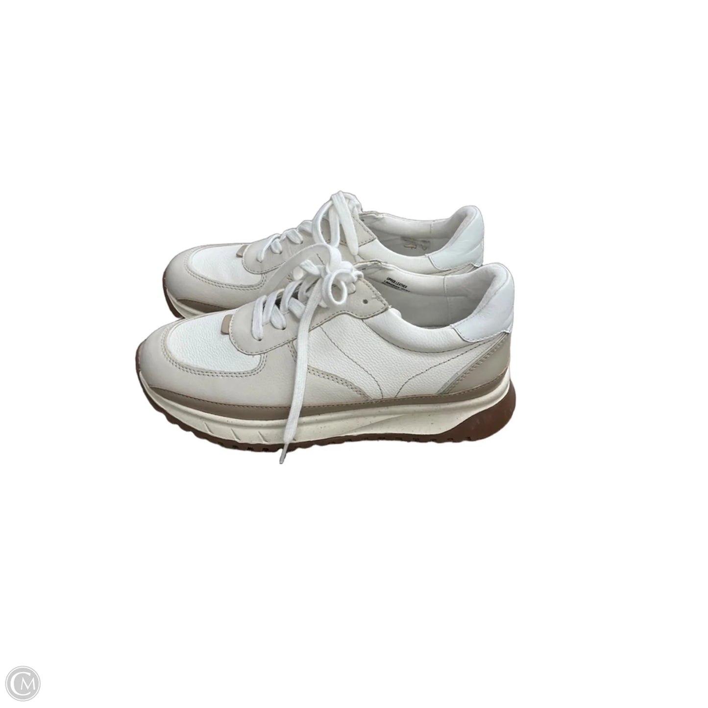Shoes Sneakers By Madewell In Cream & White, Size: 7.5