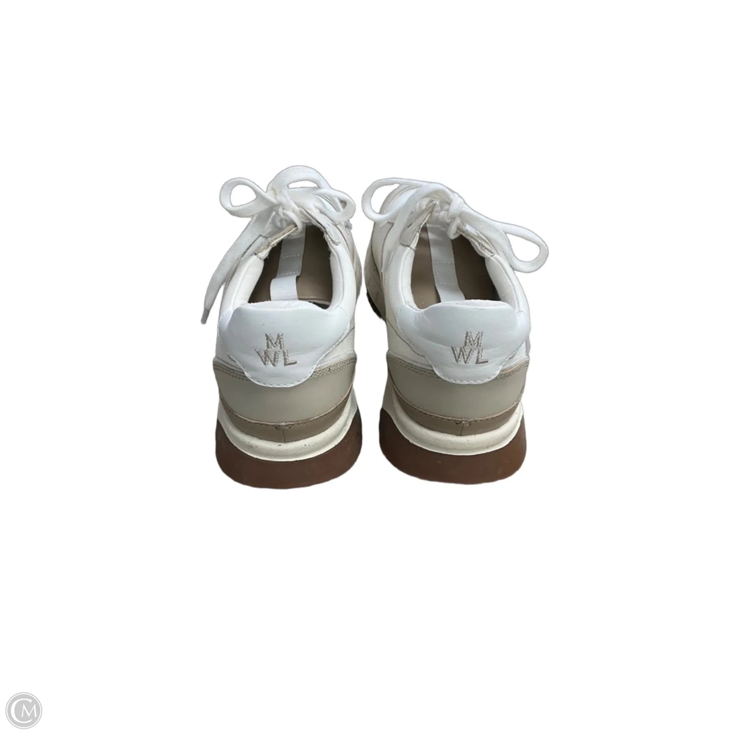 Shoes Sneakers By Madewell In Cream & White, Size: 7.5