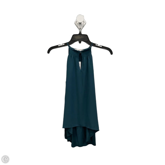 Top Sleeveless By Loft In Green, Size: Xs