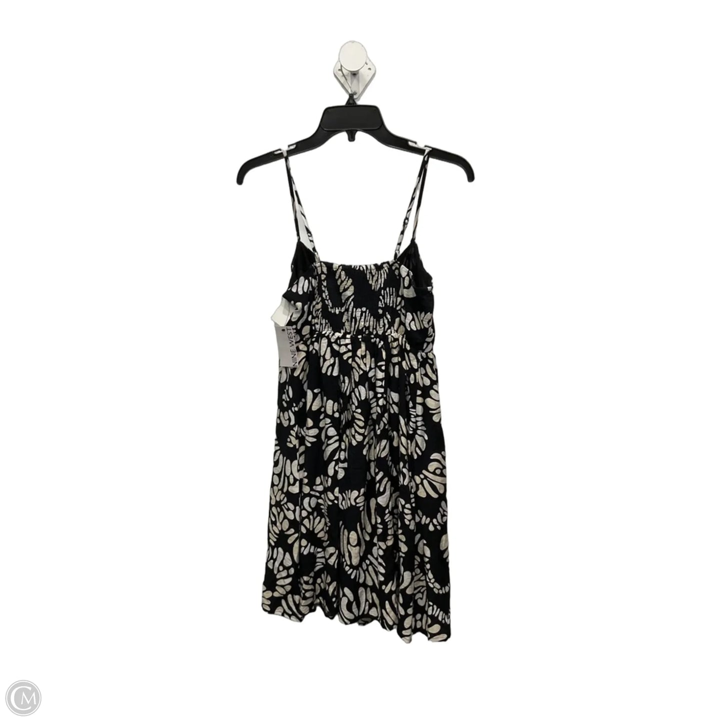 Dress Casual Short By Nine West Apparel In Black & Cream, Size: Xs