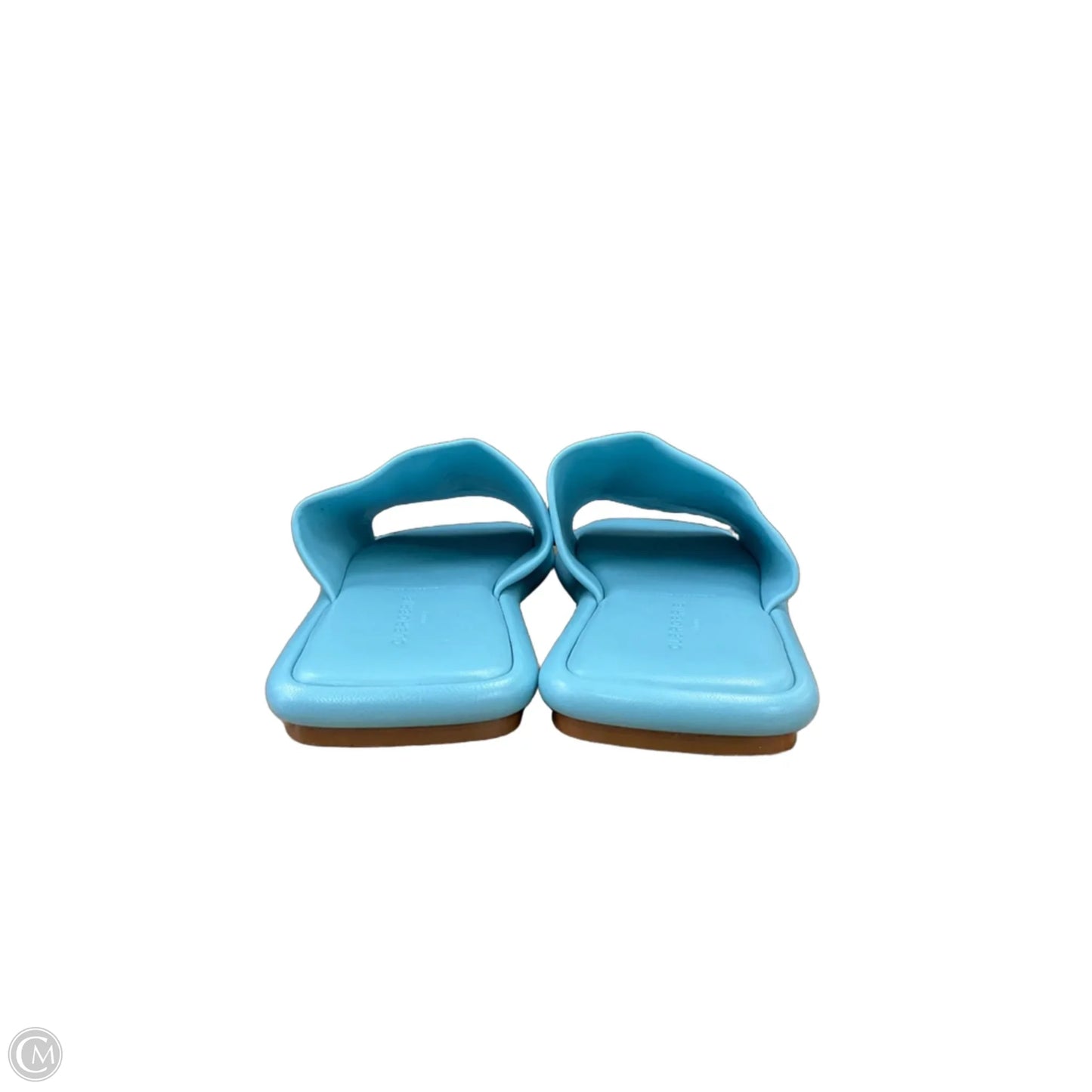 Sandals Flats By Cma In Blue, Size: 7