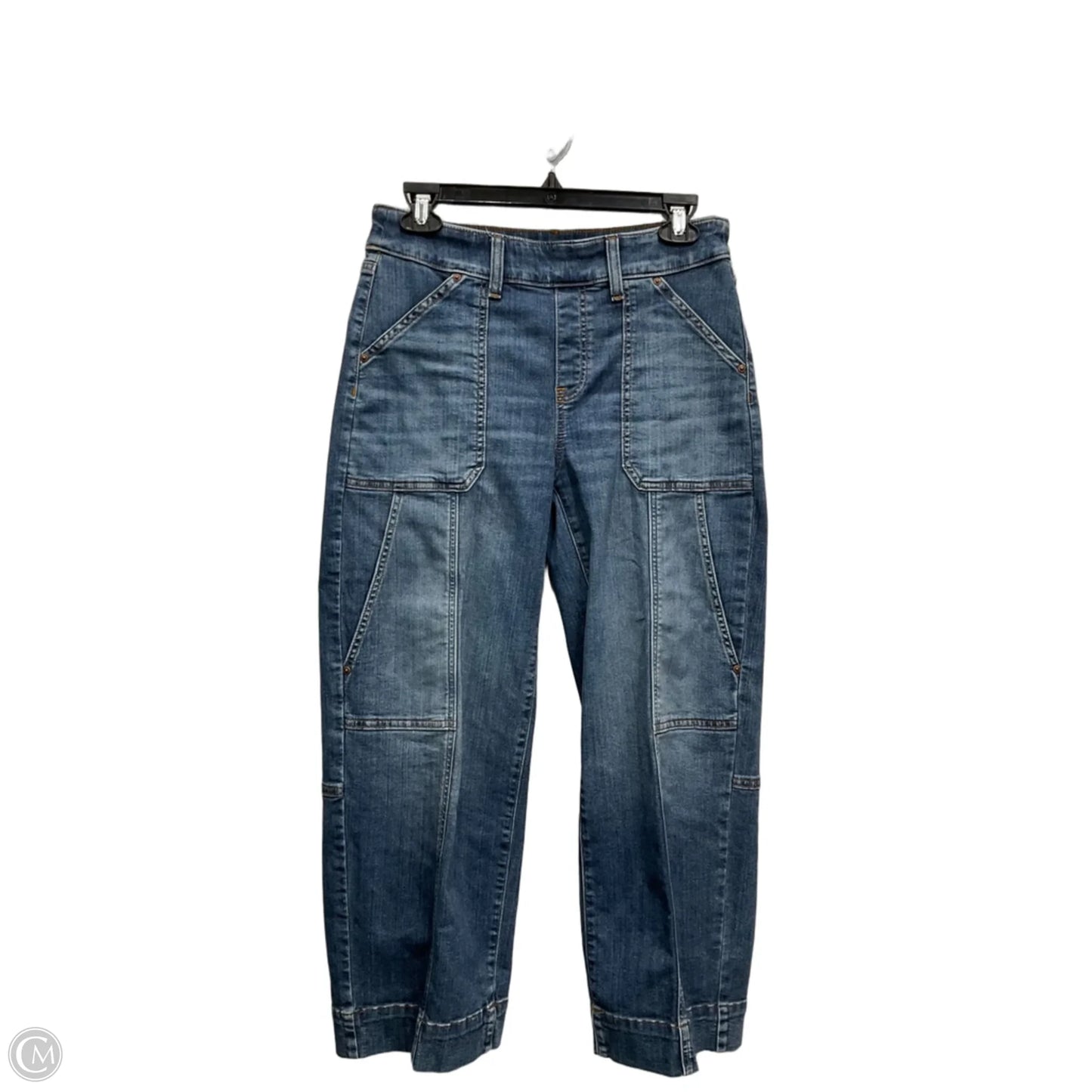 Jeans Wide Leg By Chicos In Blue Denim, Size: 2