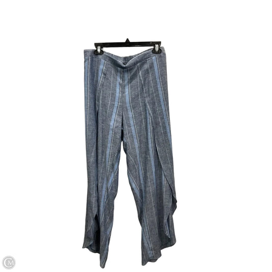 Pants Linen By Drew In Blue, Size: 12