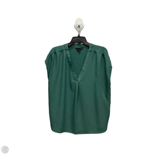 Top Sleeveless By Banana Republic In Green, Size: L