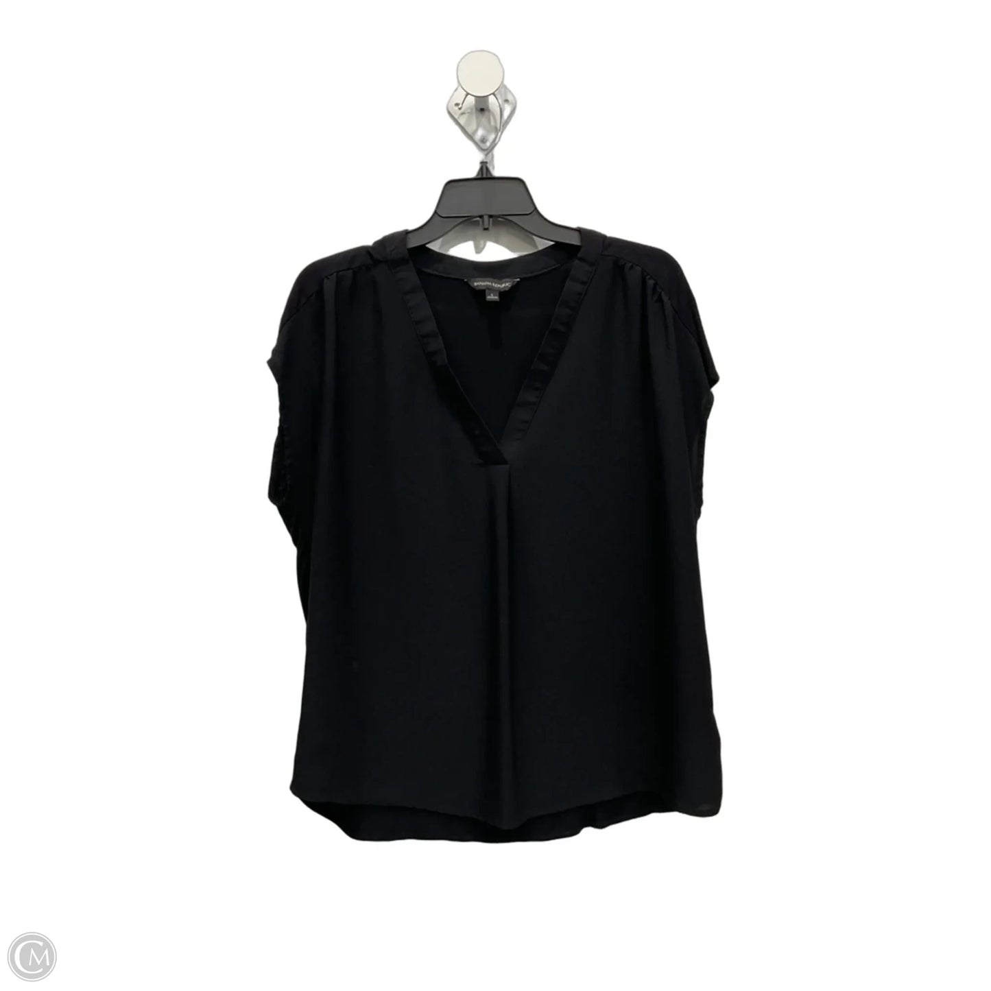 Top Sleeveless By Banana Republic In Black, Size: L