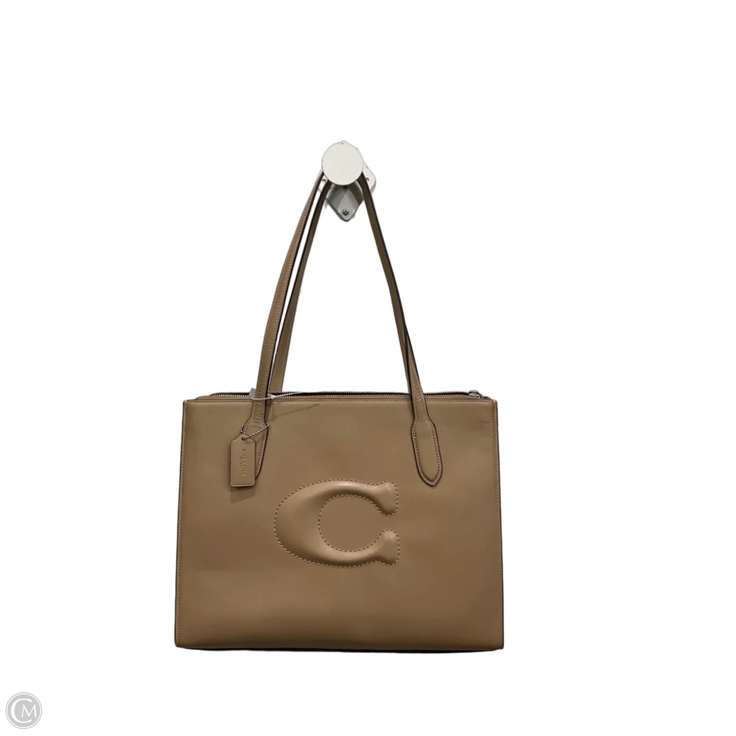 Tote Designer By Coach, Size: Medium