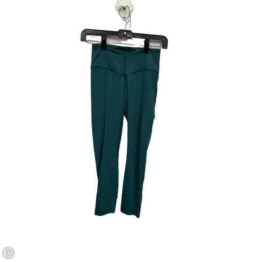 Athletic Leggings By Lululemon In Green, Size: S