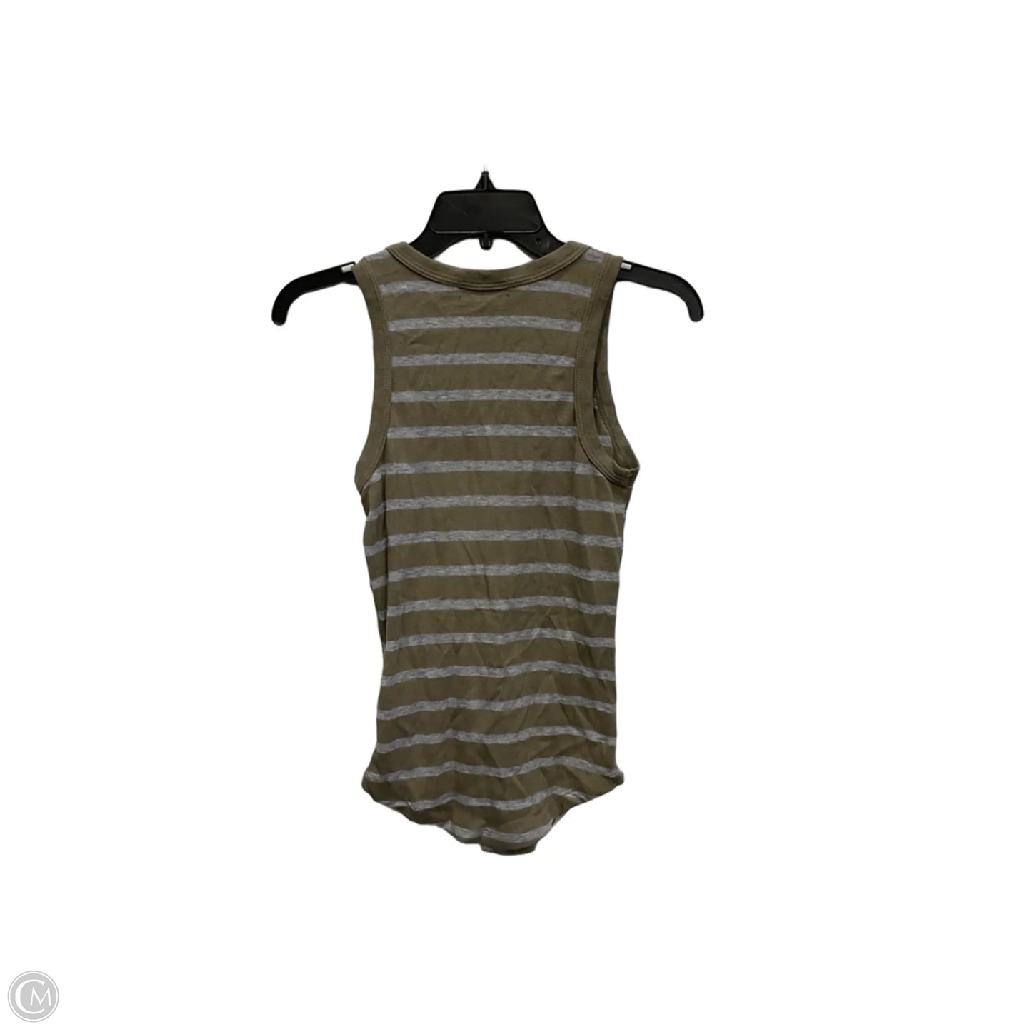 Tank Top By Michael Stars In Green & Grey, Size: Xs