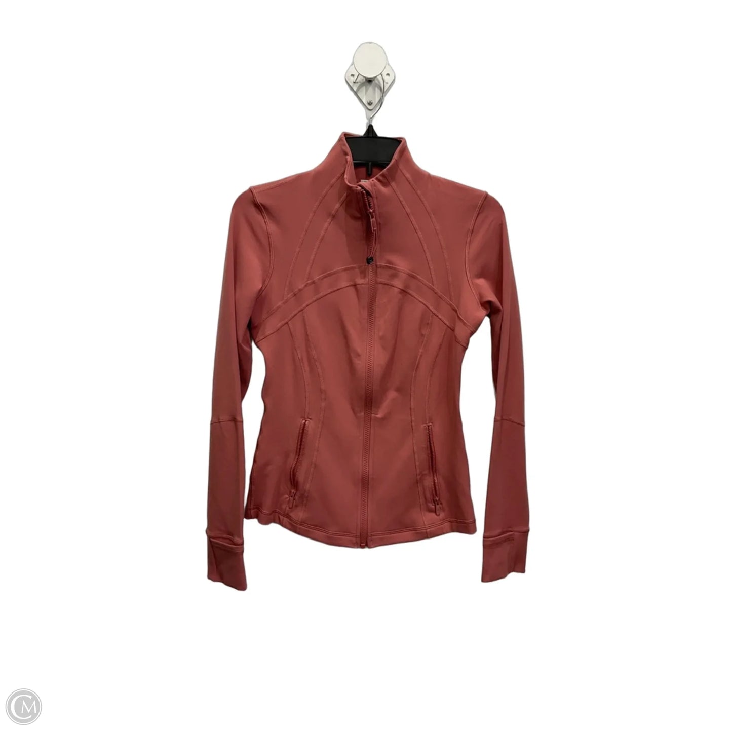 Athletic Jacket By Lululemon In Pink, Size: S