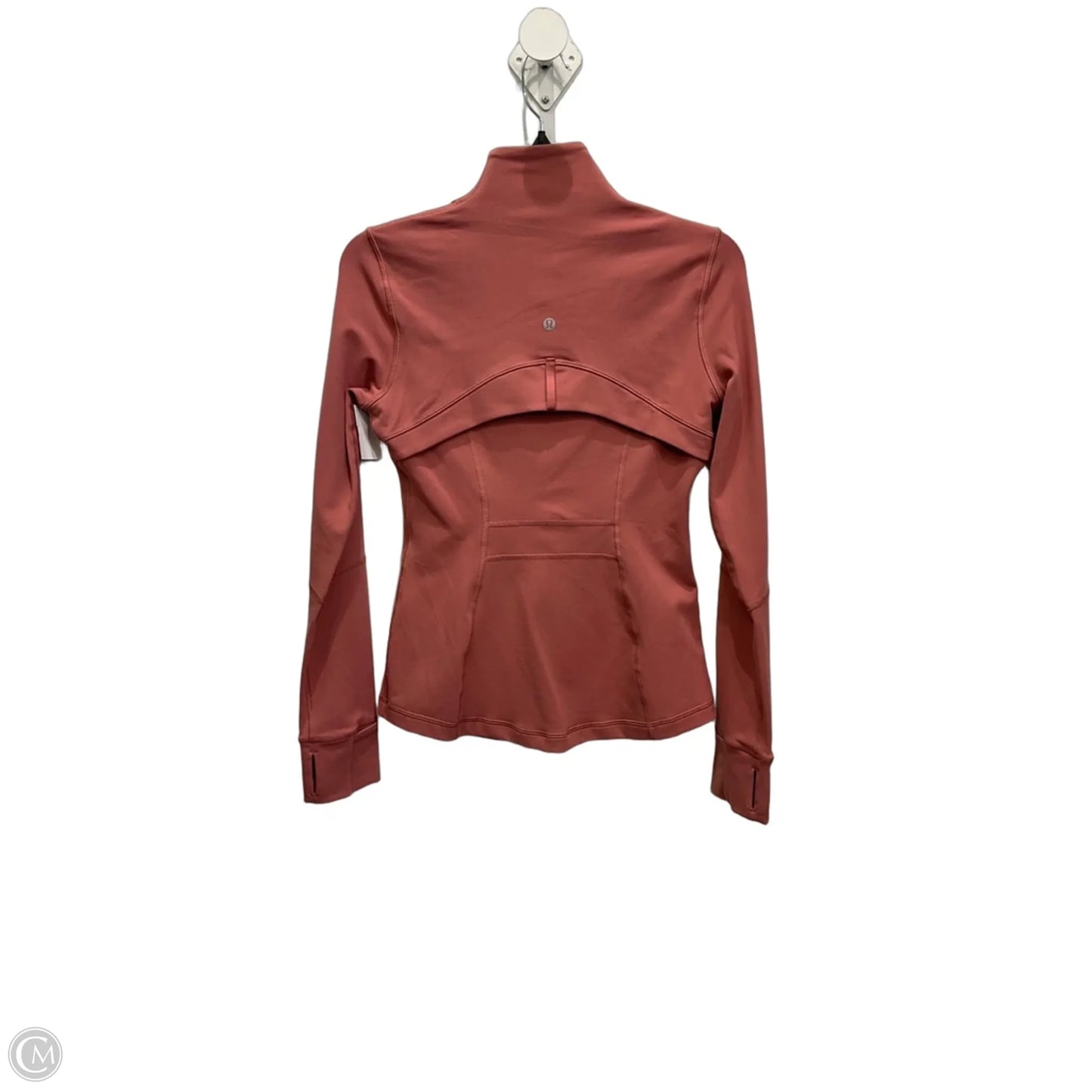 Athletic Jacket By Lululemon In Pink, Size: S