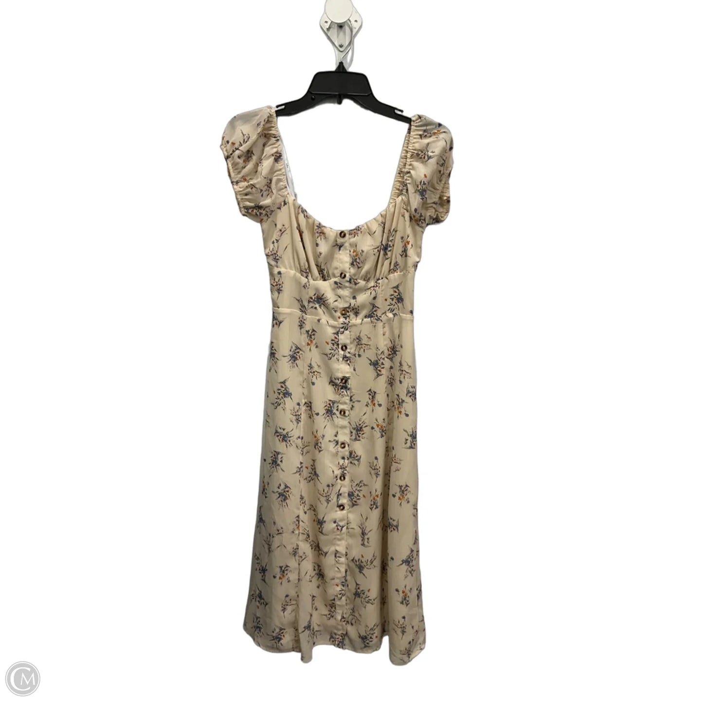 Dress Casual Maxi By Flat White In Floral Print, Size: S