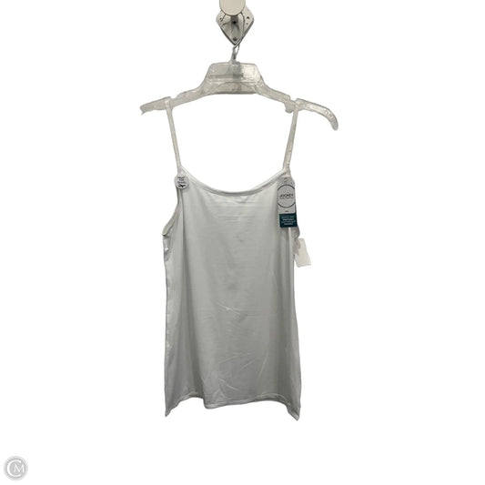 Athletic Tank Top By Jockey In White, Size: L