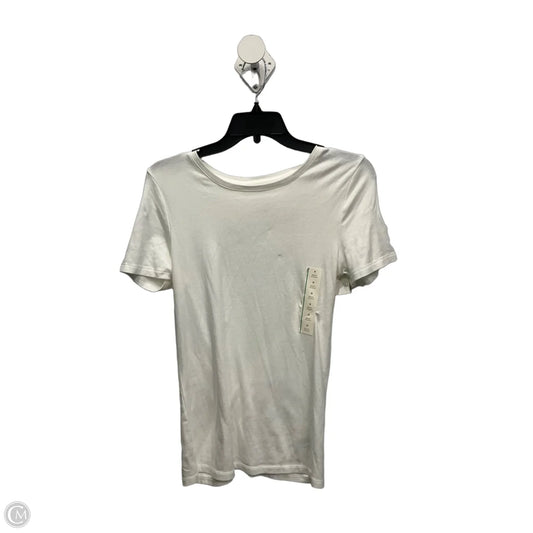 Top Short Sleeve By A New Day In White, Size: M