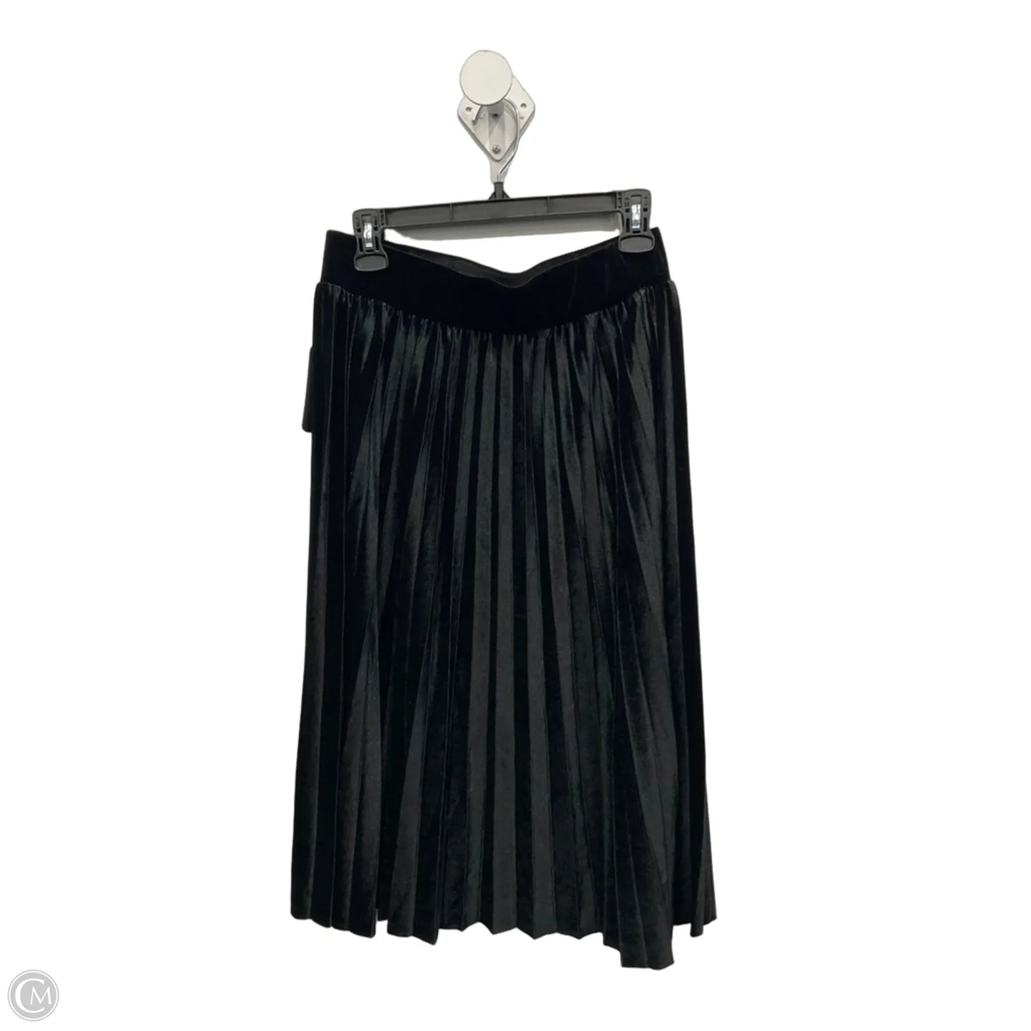 Skirt Midi By Clothes Mentor In Black, Size: 8