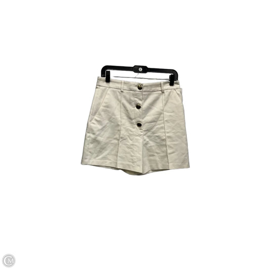 Shorts By Zara In Cream, Size: 12