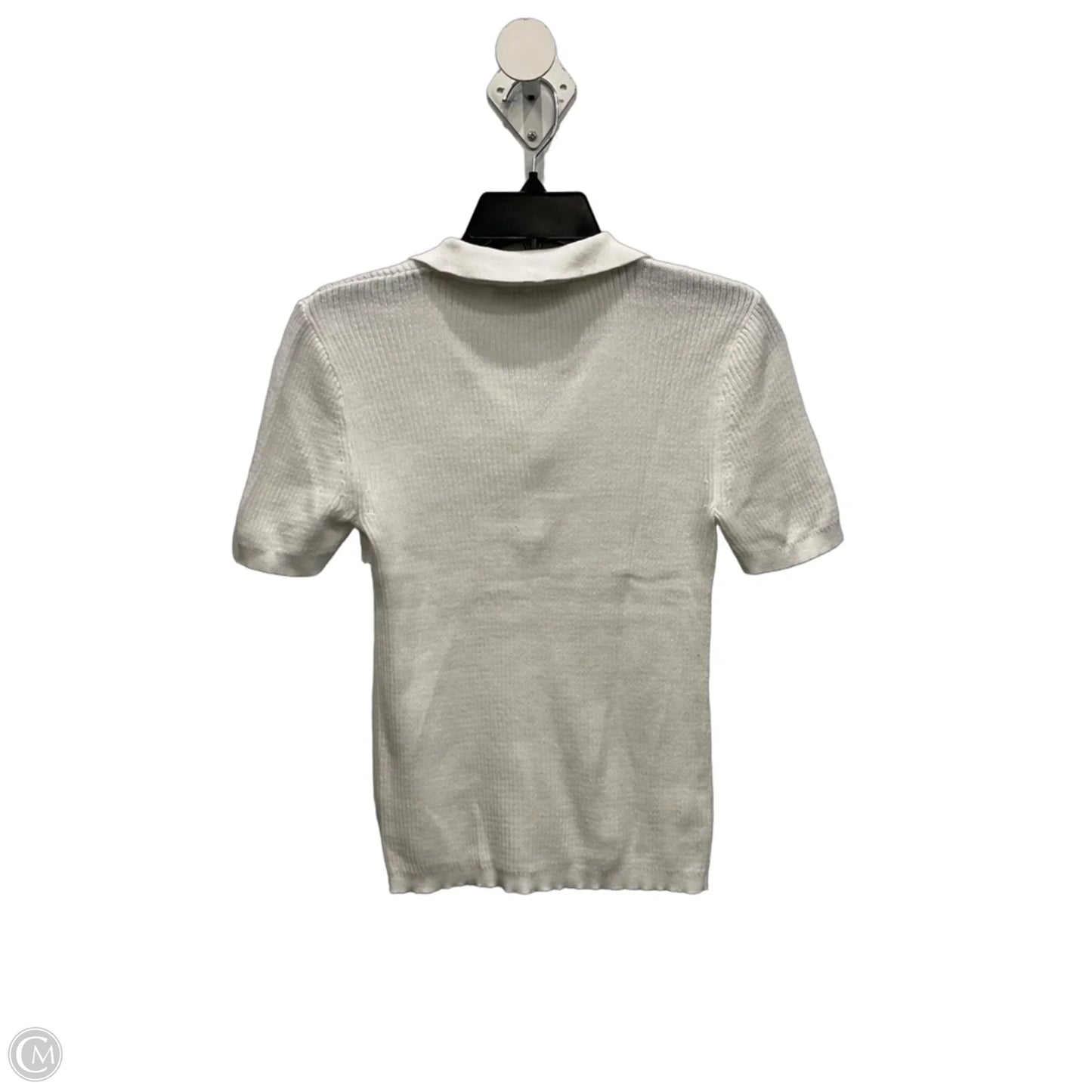 Top Short Sleeve By Loft In White, Size: Xs