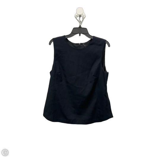 Top Sleeveless By Ann Taylor In Navy, Size: Xl