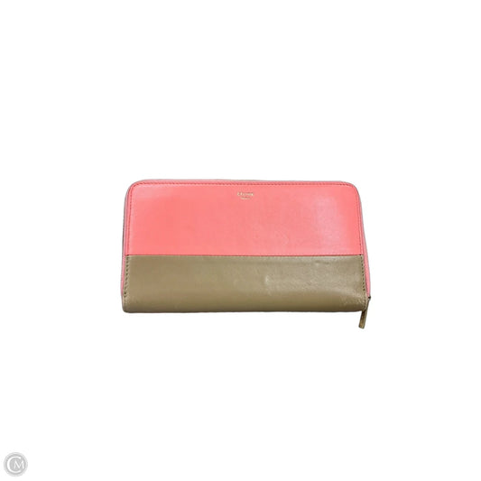 Wallet Luxury Designer By Celine, Size: Medium