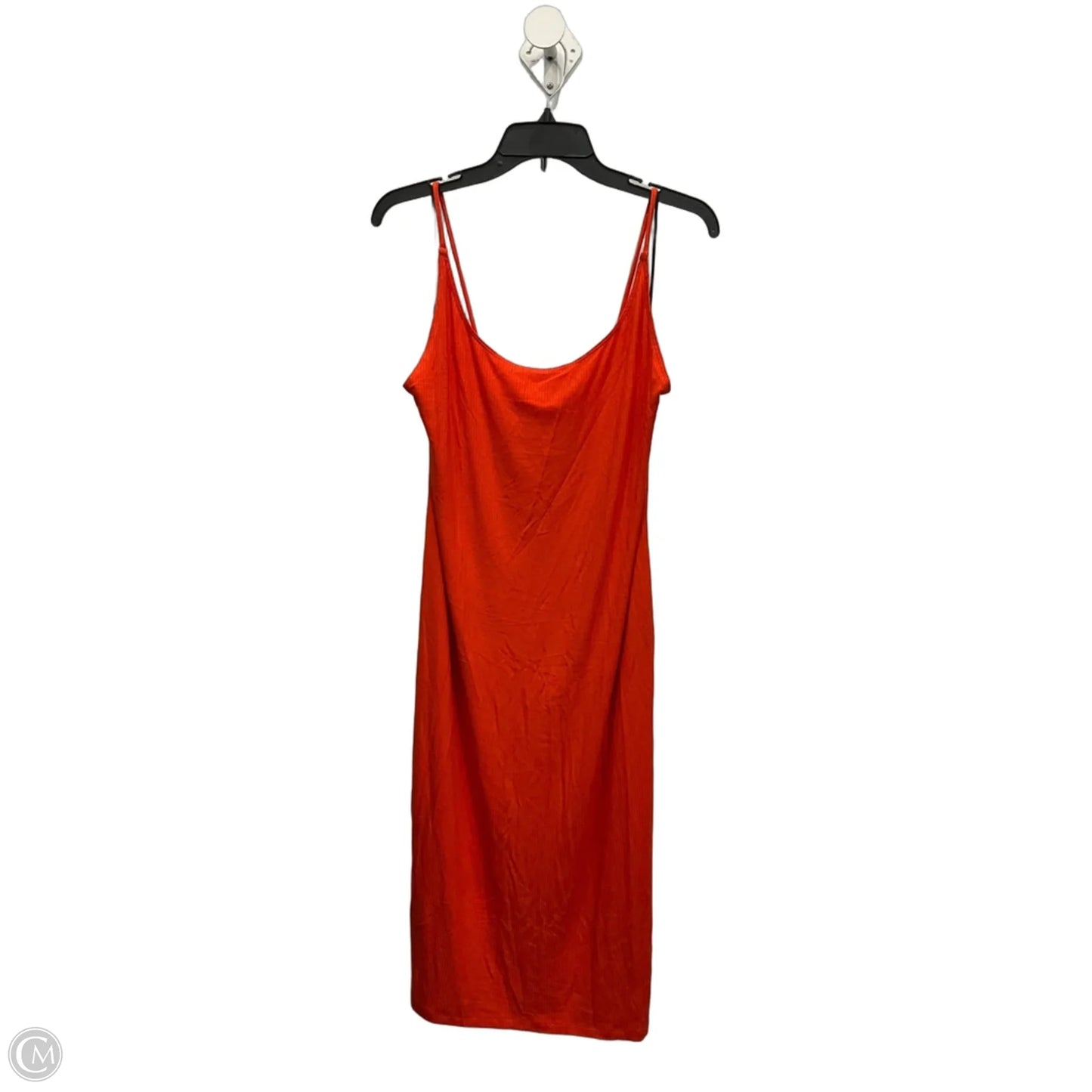 Dress Casual Maxi By H&m In Orange, Size: Xl