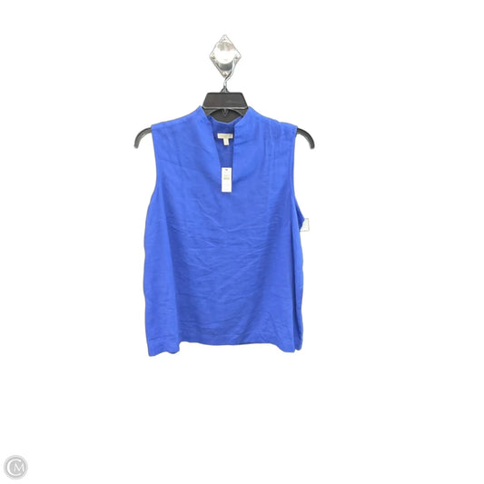 Top Sleeveless By Talbots In Blue, Size: L