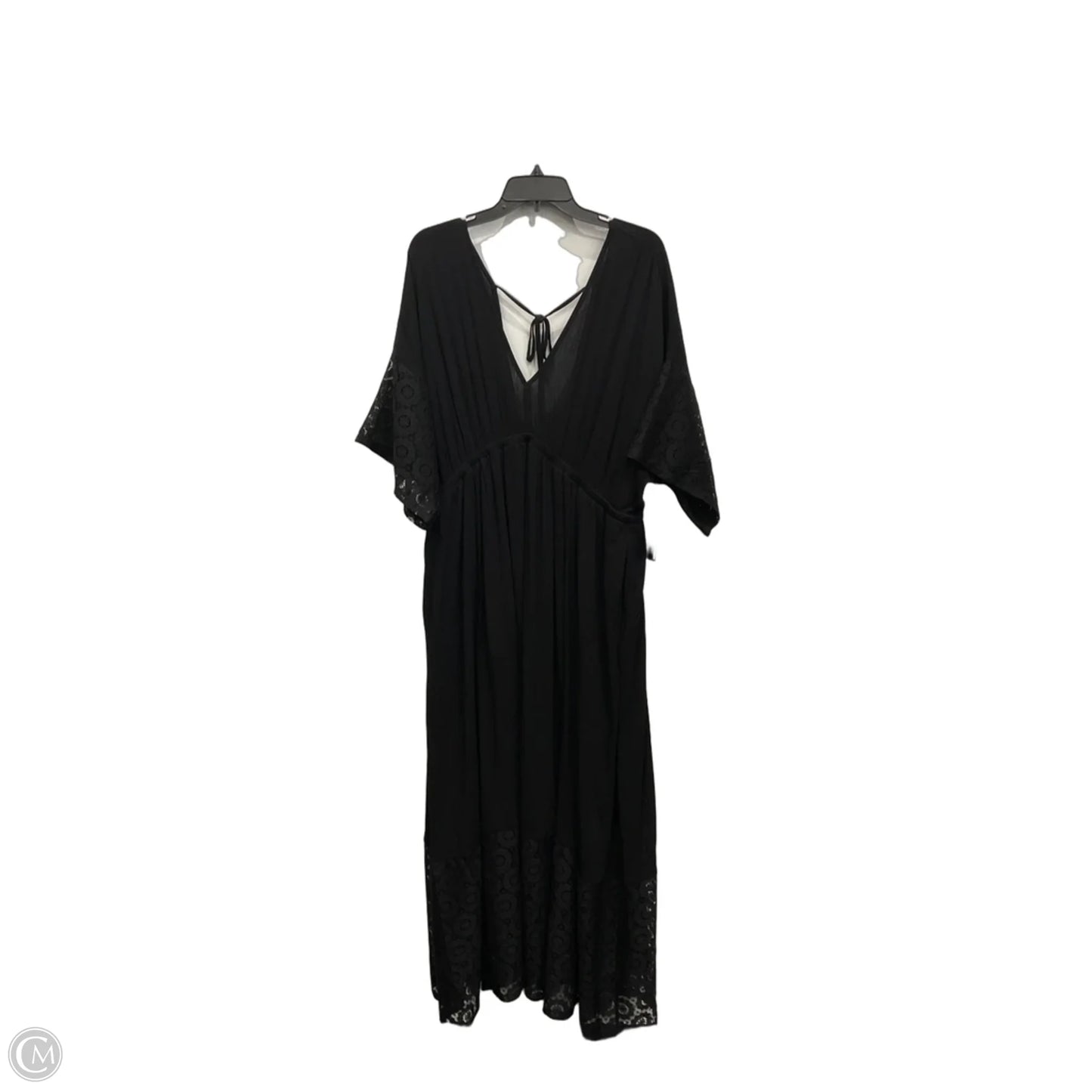 Dress Casual Maxi By Clothes Mentor In Black, Size: 1x