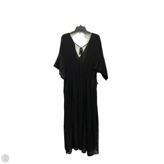 Dress Casual Maxi By Clothes Mentor In Black, Size: 1x