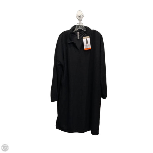 Dress Sweater By Mondetta In Black, Size: Xxl