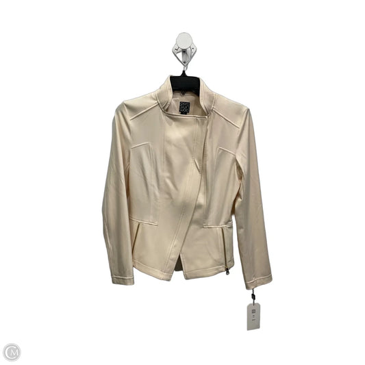 Jacket Moto By Clara Sun Woo In Cream, Size: Xs