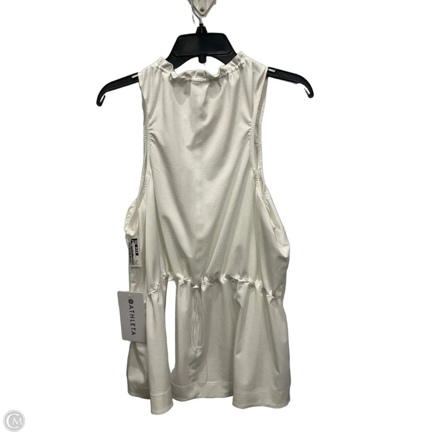 Athletic Tank Top By Athleta In White, Size: Xl