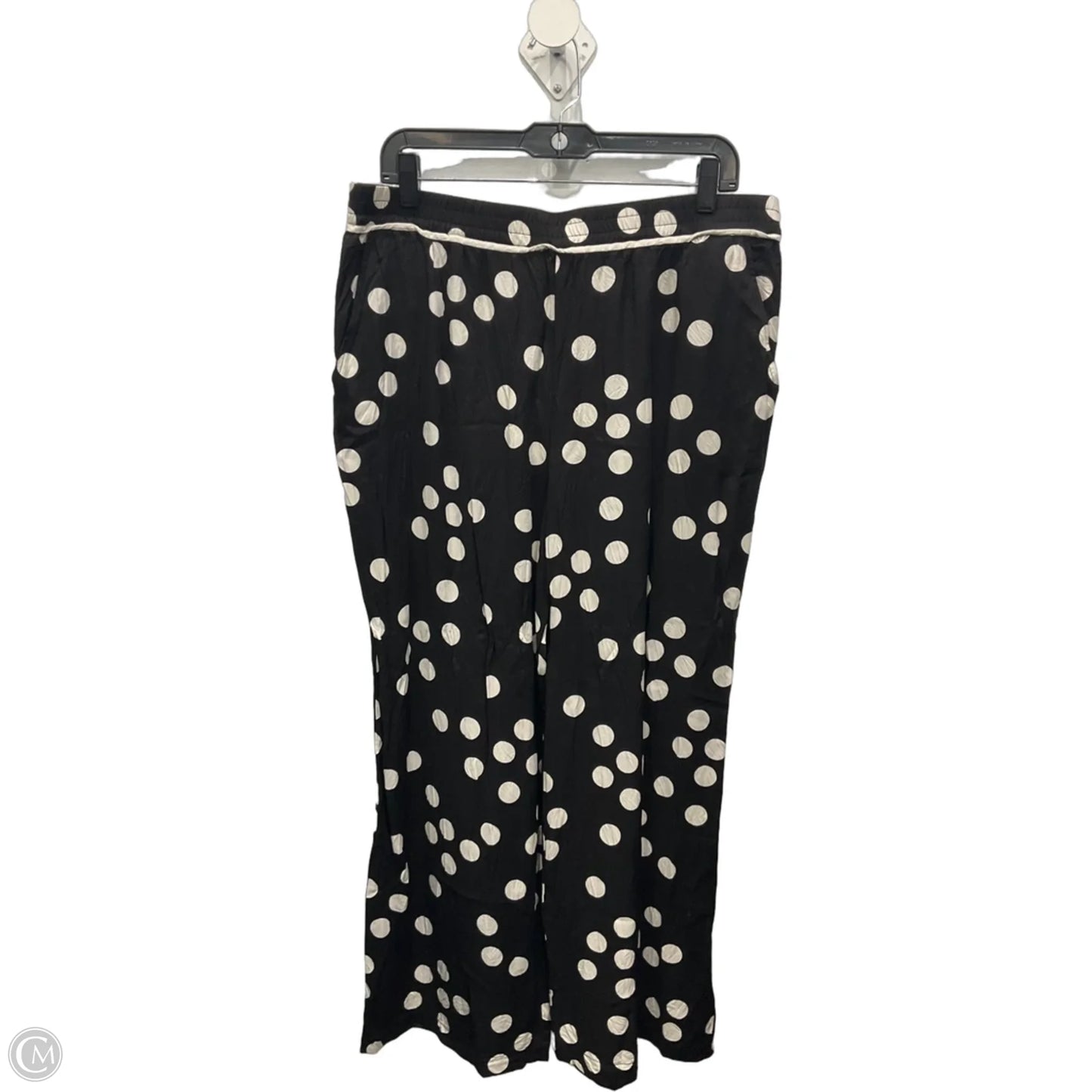 Pants Lounge By Maeve In Black & White, Size: 12