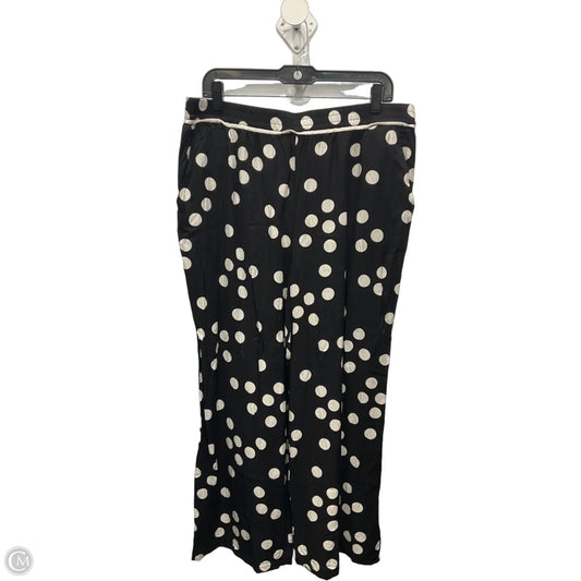 Pants Lounge By Maeve In Black & White, Size: 12