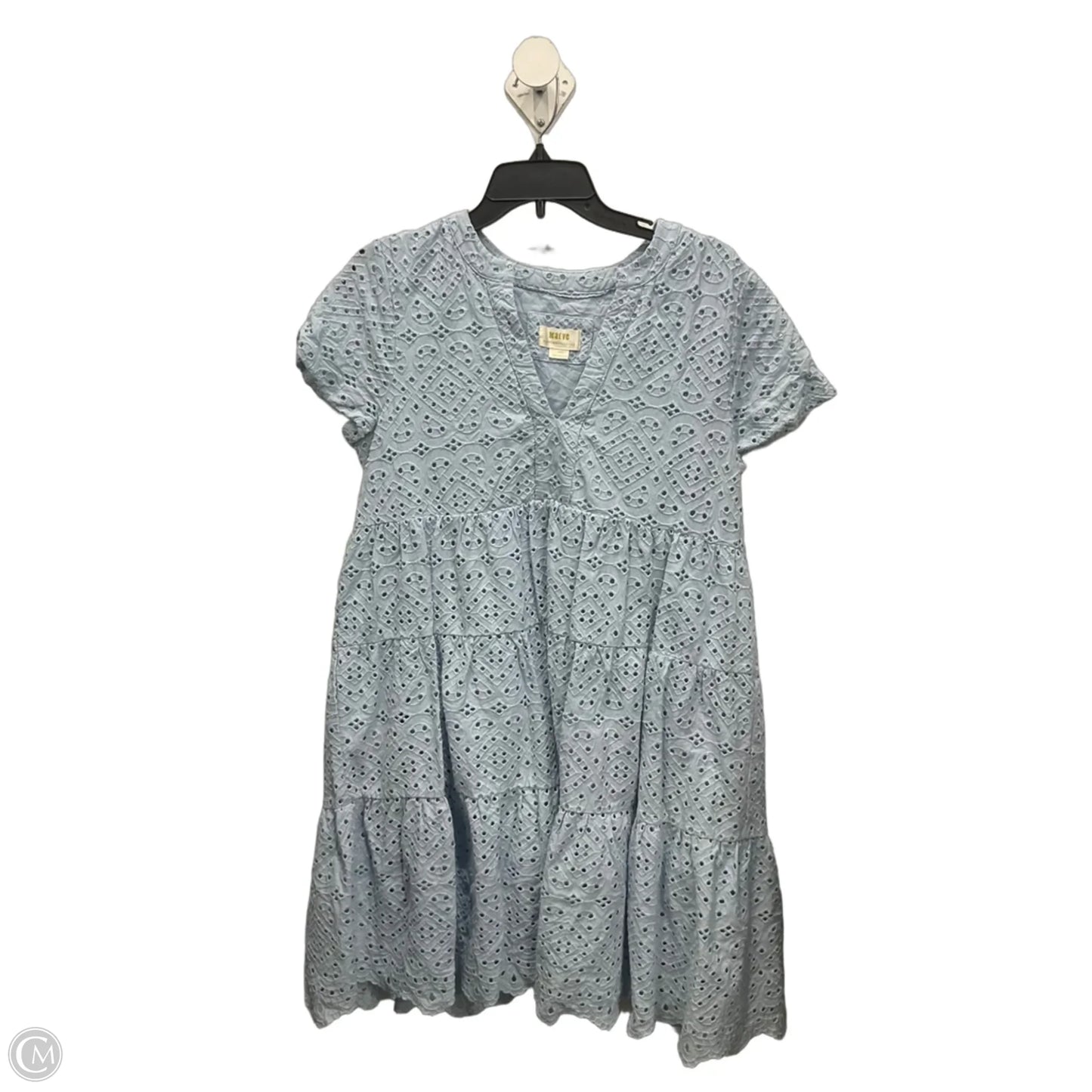 Dress Casual Midi By Maeve In Blue, Size: L
