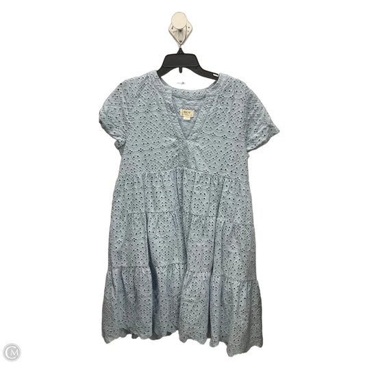 Dress Casual Midi By Maeve In Blue, Size: L