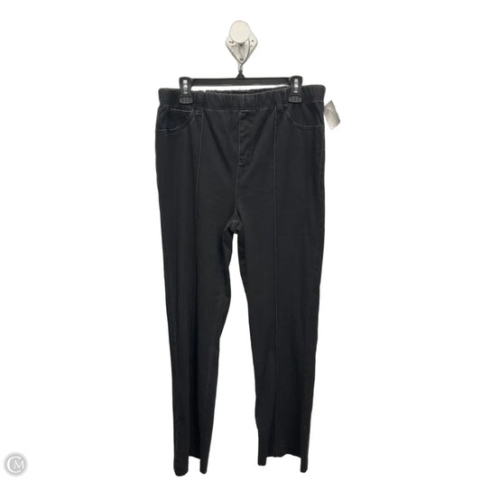 Jeans Jeggings By Serra In Black Denim, Size: 12