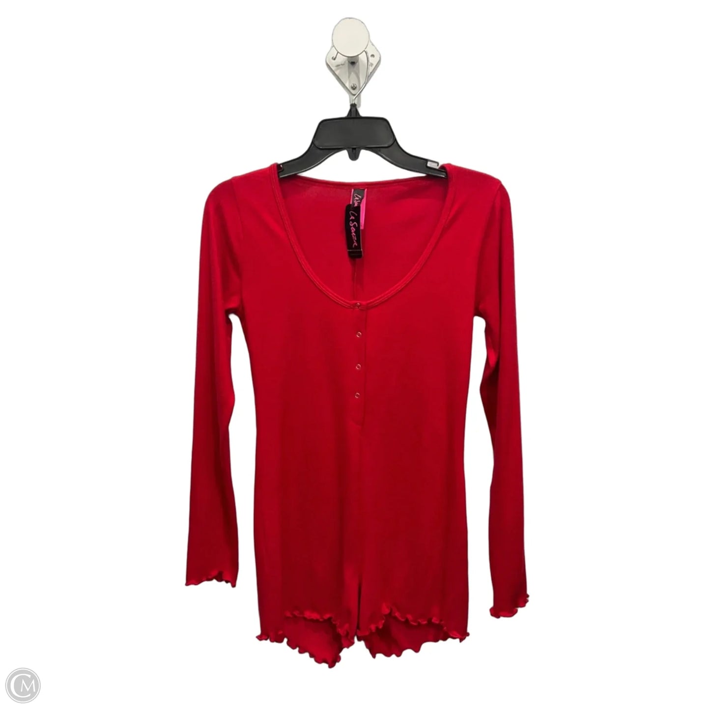 Romper By Clothes Mentor In Red, Size: Sp