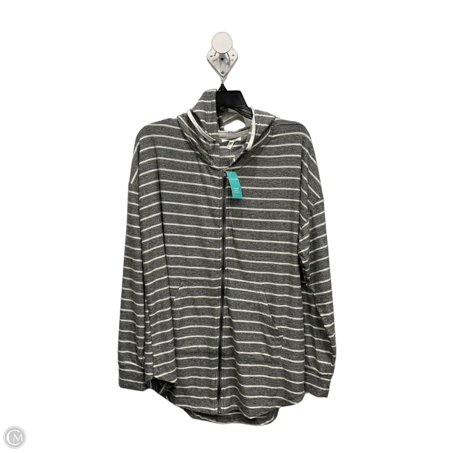 Jacket Other By Maurices In Grey & White, Size: Xl