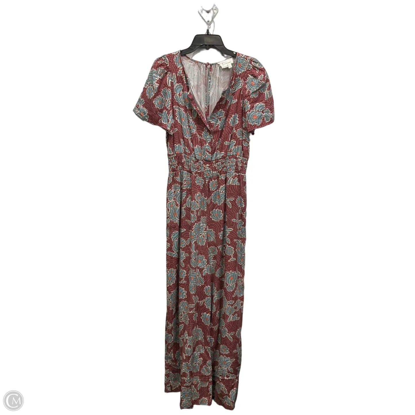 Jumpsuit By Anthropologie In Blue & Pink, Size: S