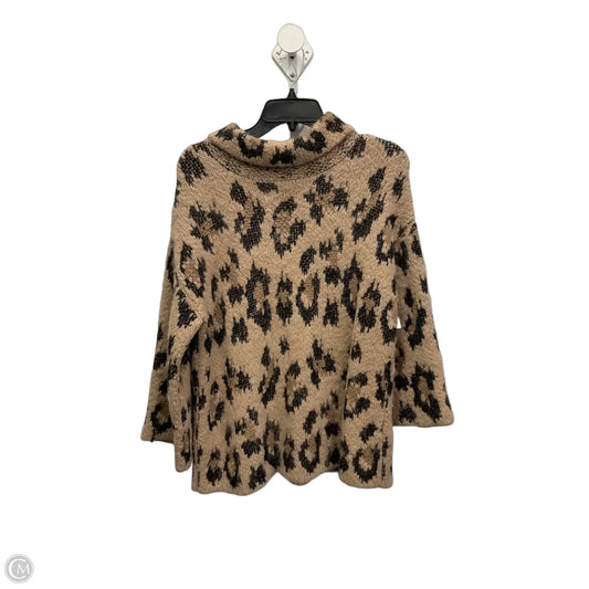 Sweater Designer By Kate Spade In Animal Print, Size: S
