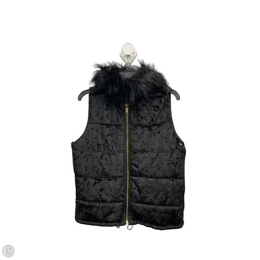 Vest Fleece By Michael By Michael Kors In Black, Size: S