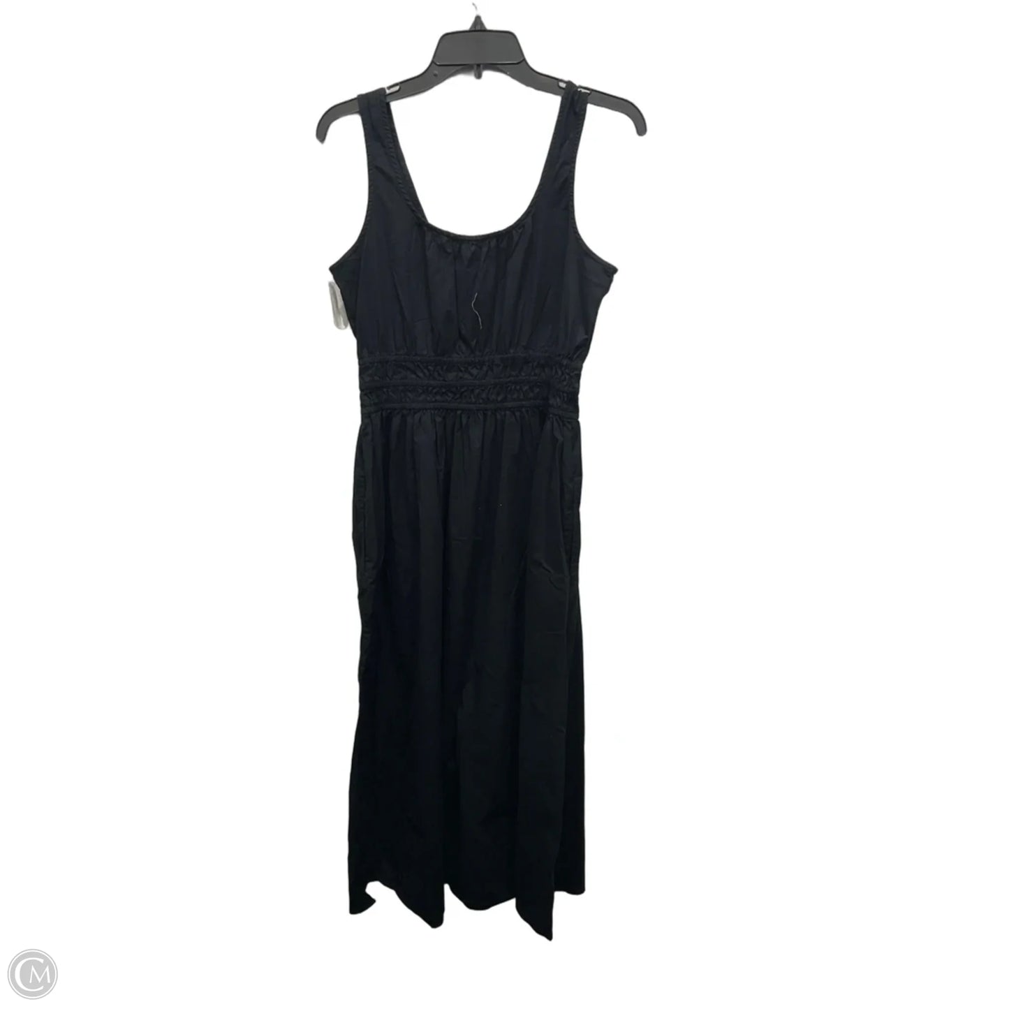 Dress Casual Midi By Loft In Black, Size: S