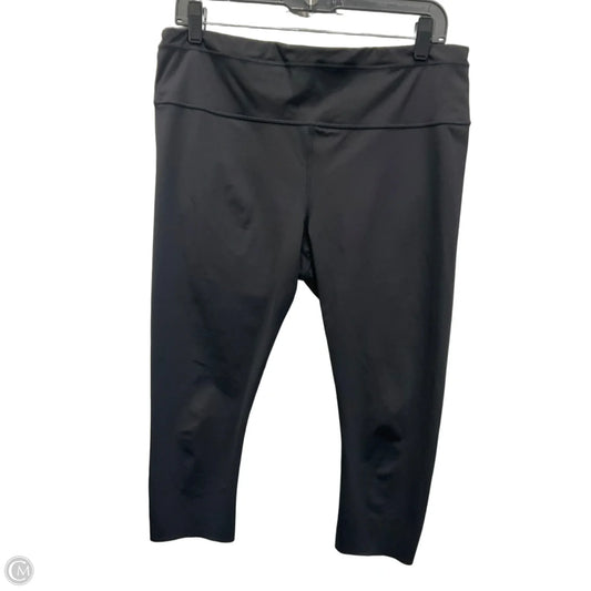 Athletic Leggings Capris By Athleta In Black, Size: Xl