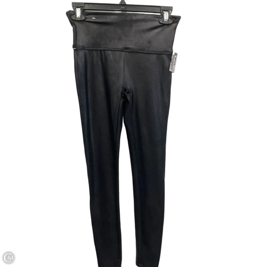 Athletic Leggings By Spanx In Black, Size: M
