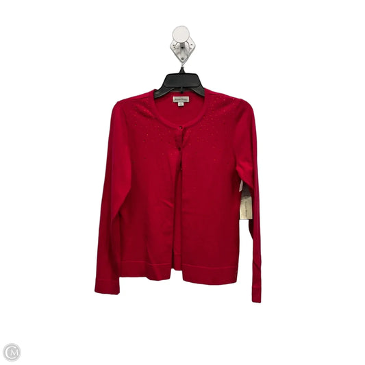 Cardigan By Studio Works In Red, Size: Sp